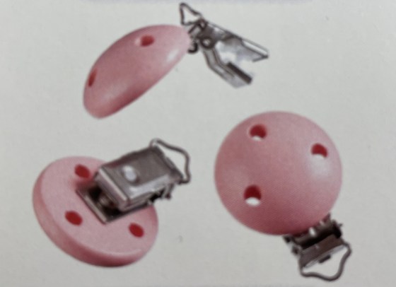Clips, rosa